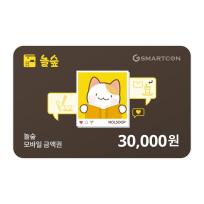 [놀숲] 기프티카드 3만원권